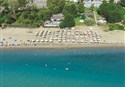 foto plaz pri hoteli Olympian Bay Grand Resort, stredisko Leptokarya, Olympska riviera, Grecko