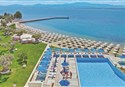 foto pohlad na areal hotela Palmariva Beach hotel na ostrove Evia v Grecku