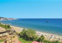 foto vyhlad na more z terasy hotela Tiva del Mar vo Svetom Vlase v Bulharsku