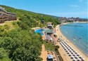 foto areal hotela Paradise Beach Residence vo Svetom Vlase v Bulharsku