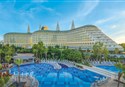 foto areal hotela Delphin Imperial v stredisku Antalya-Lara v Turecku