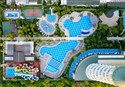 foto aquapark hotela Delphin Imperial v stredisku Antalya-Lara v Turecku