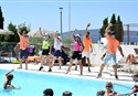 foto aquagym v hoteli Medena v letovisku Trogir v Chorvatsku