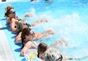 foto aquagym v hoteli Medena v letovisku Trogir v Chorvatsku