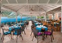 foto terasa hotela Aska Just in Beach v Alanyi v Turecku