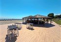 foto bar pri plazi hotela Dion Palace, stredisko Litochoro, Olympska riviera, Grecko