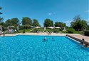 foto bazen a zahrada hotela Olympian Bay Grand Resort, stredisko Leptokarya, Olympska riviera, Grecko