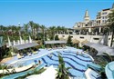 foto areal a bazeny hotela Delphin Diva v stredisku Antalya-Lara v Turecku